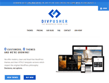 Tablet Screenshot of divpusher.com